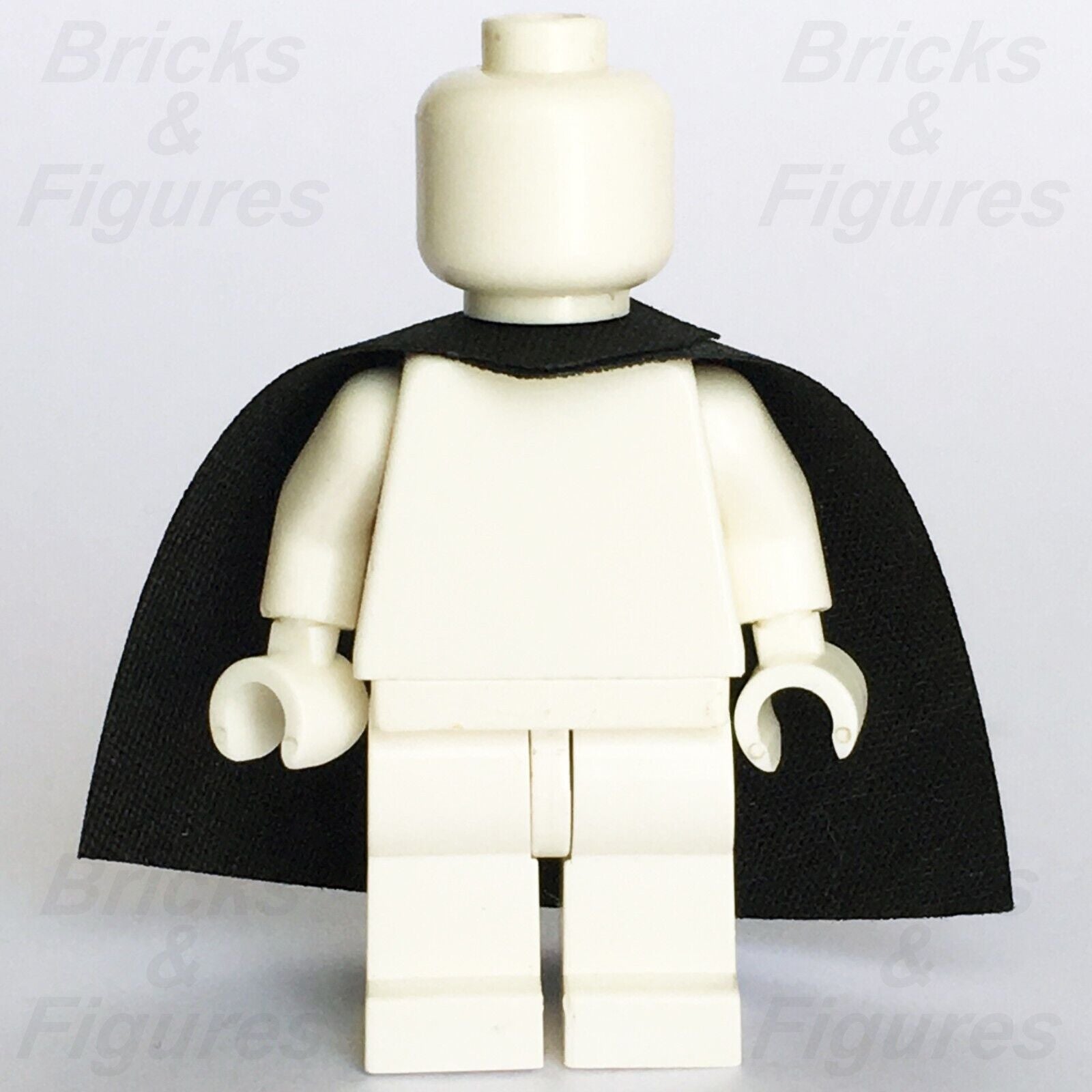 LEGO Black Minifigure Cape Cloth Traditional Starched Fabric Body Wear Part 522 - Bricks & Figures