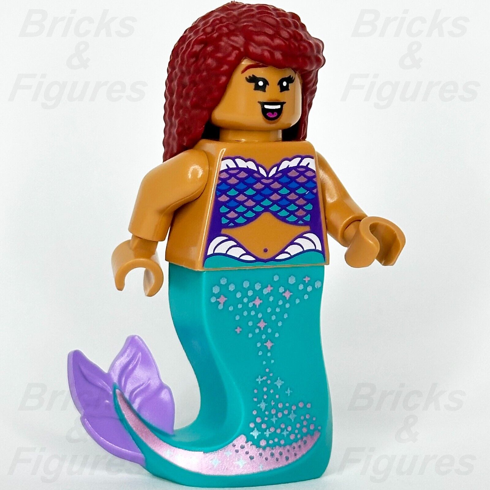 LEGO Disney Ariel Minifigure The Little Mermaid 43225 dp110 Princess Minifig - Bricks & Figures