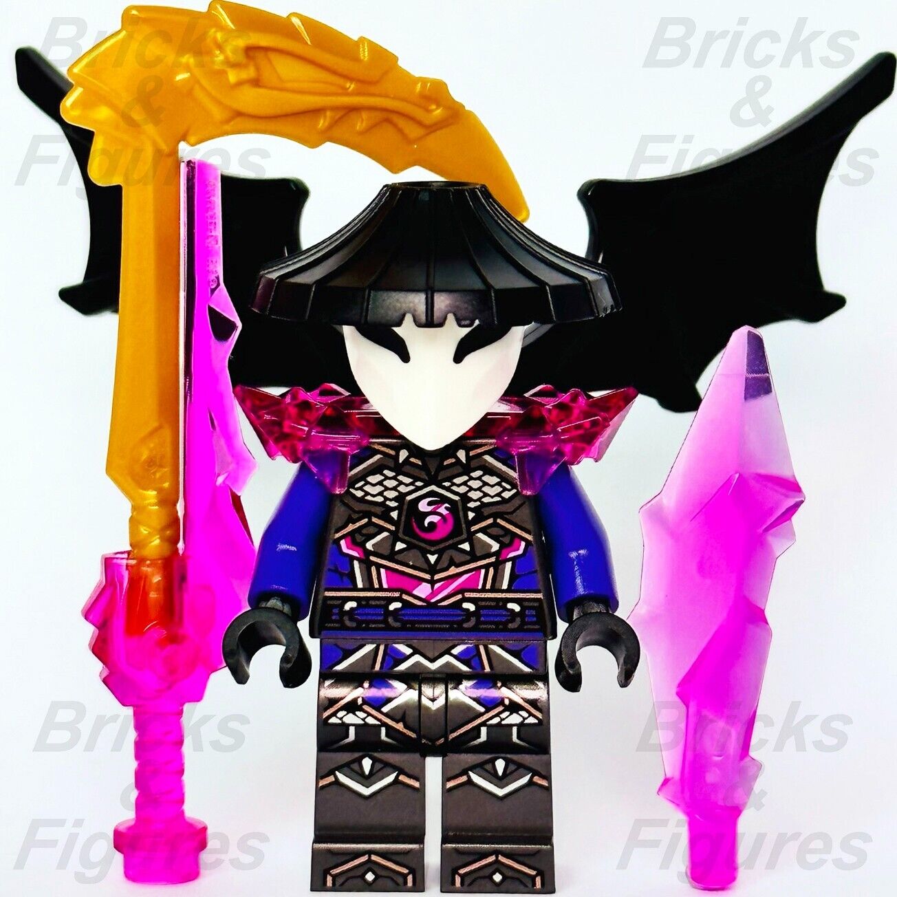 LEGO General Vengelis Ninjago Crystalized Minifigure 71770 njo761 Sky Folk New - Bricks & Figures