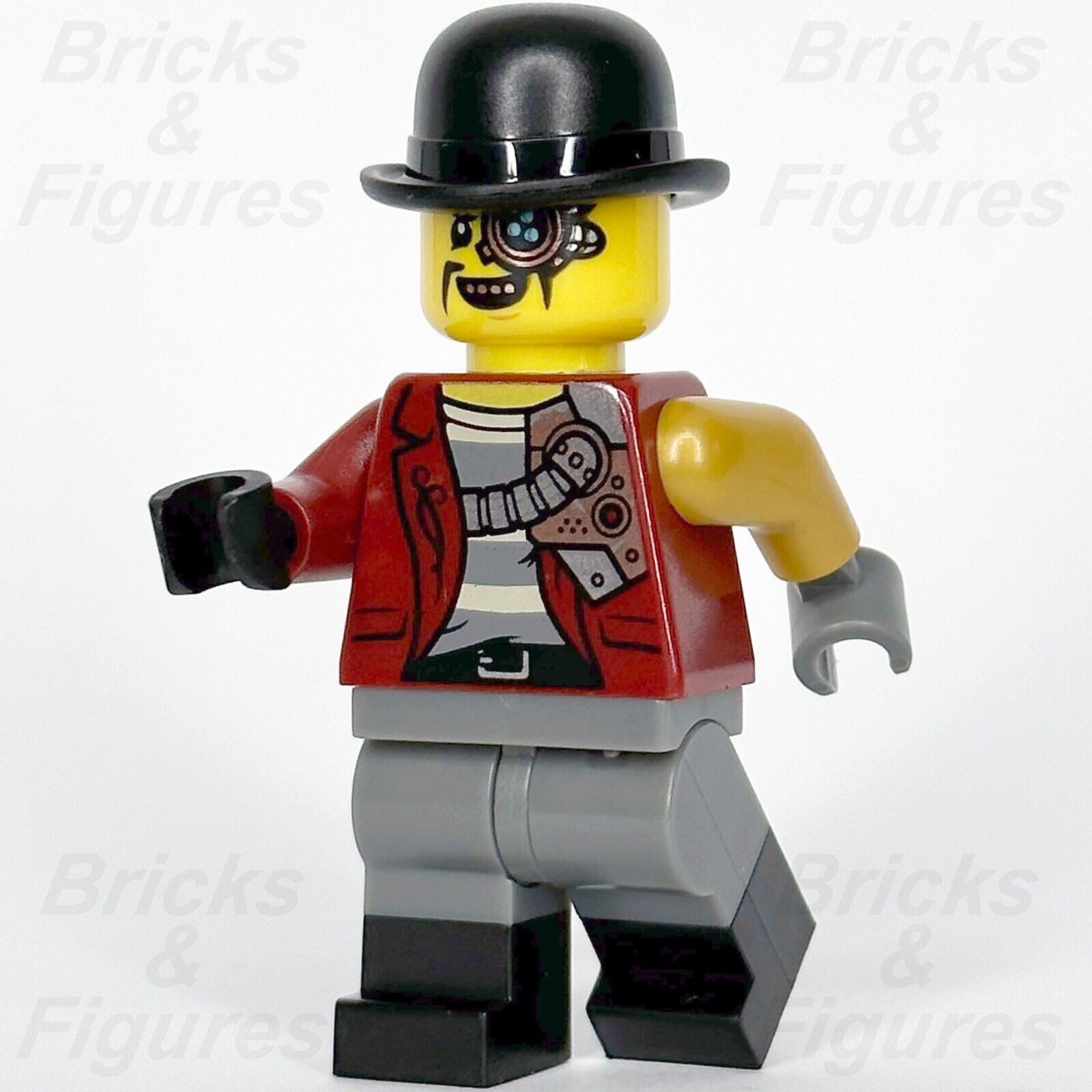 LEGO Ninjago The Mechanic Minifigure Legacy 71741 njo666 Minifig Criminal - Bricks & Figures