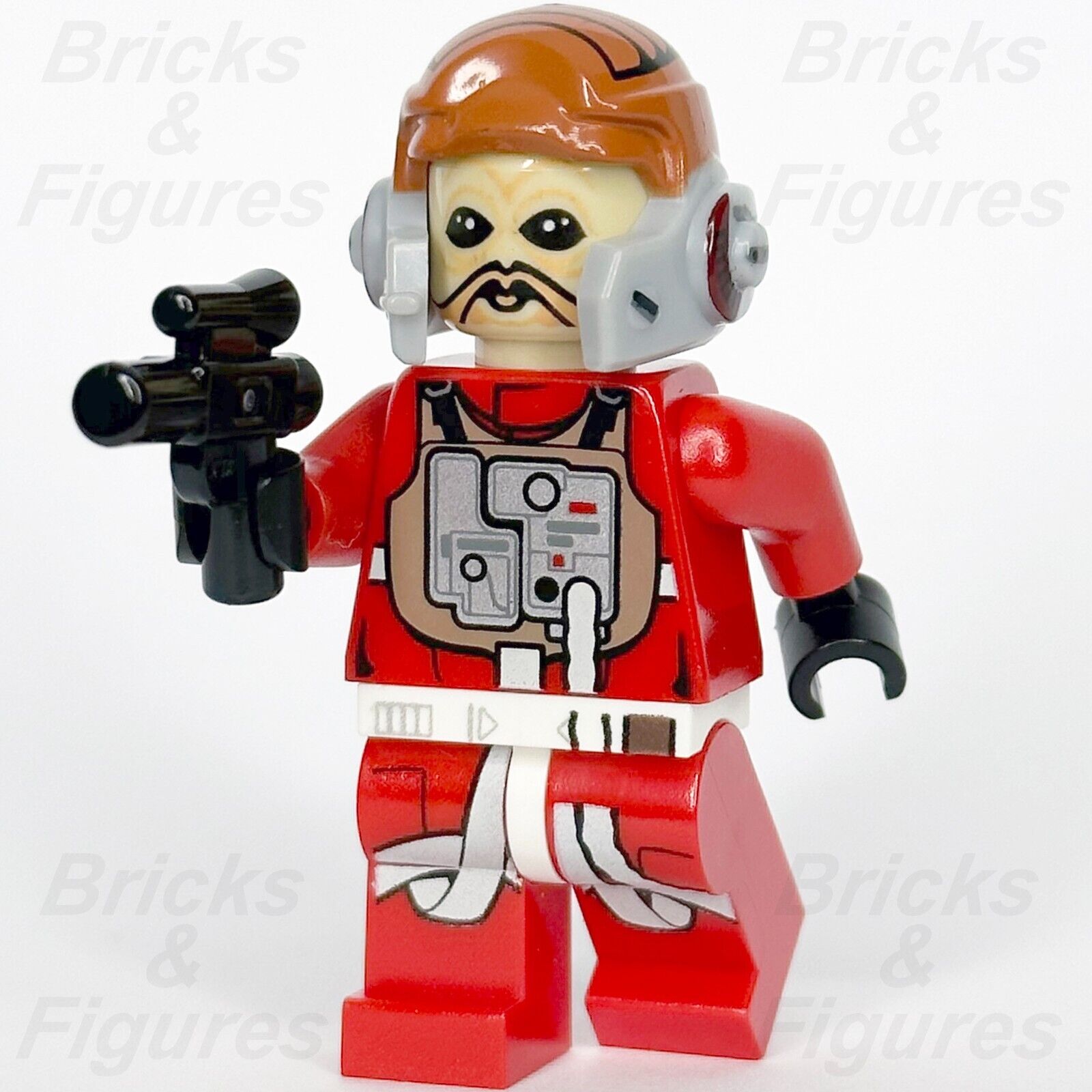 LEGO Star Wars Ten Numb Minifigure Rebel B-Wing Fighter Pilot 75050 sw0556