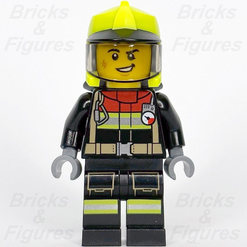 LEGO Town City Fire Fireman Firefighter Minifigure Male 60320