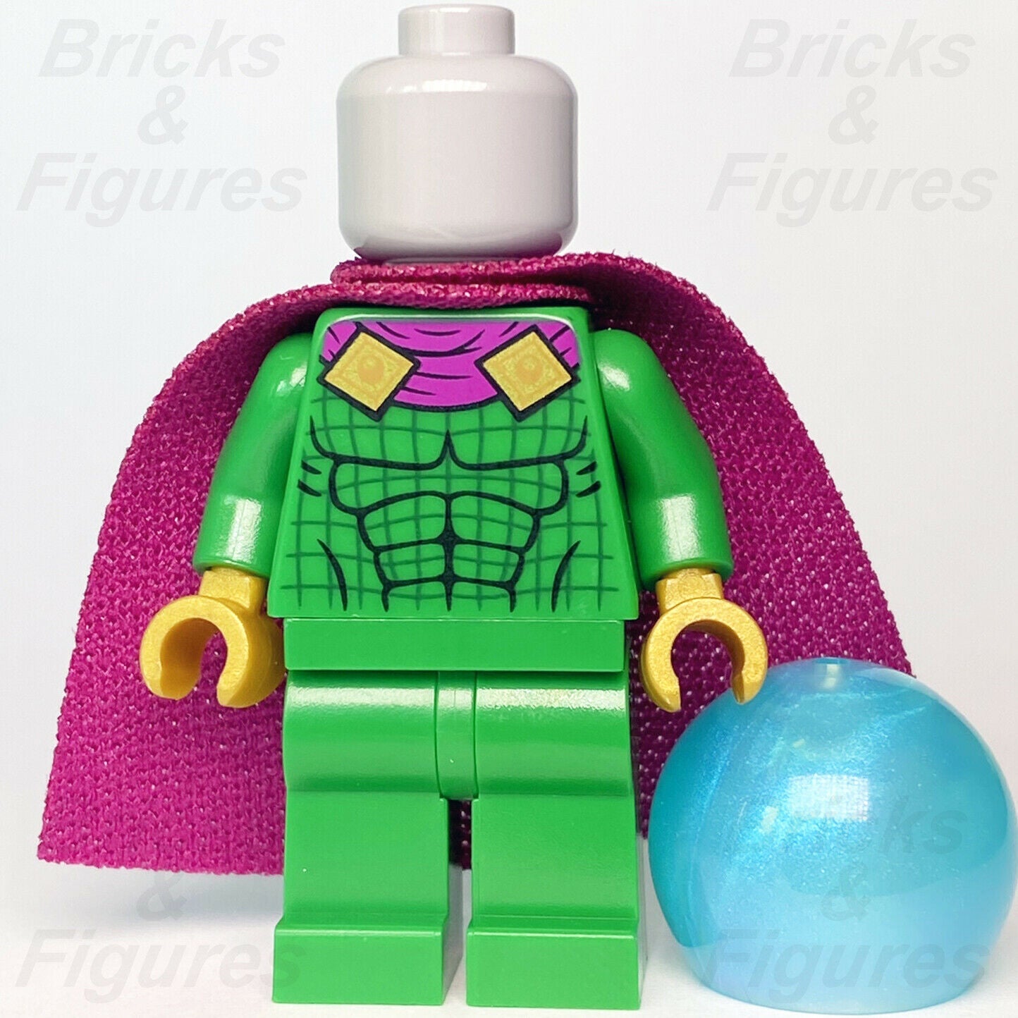 New Marvel Super Heroes LEGO Mysterio Spider-Man Minifigure 76178 sh709 - Bricks & Figures