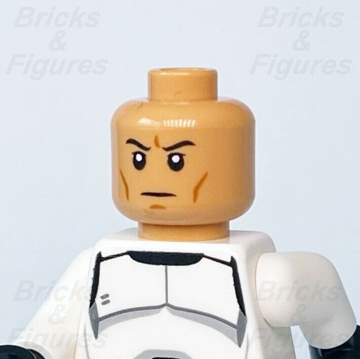 New Star Wars LEGO Clone Trooper Head / Face Minifigure Part 75280 75283 75286 - Bricks & Figures