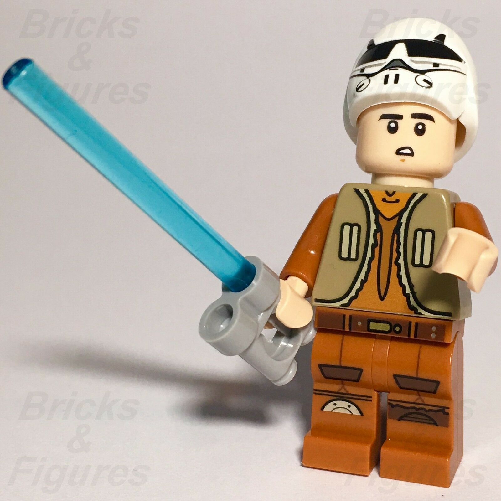 New Star Wars LEGO Ezra Bridger with Helmet Rebels Jedi Minifigure 75048 sw0574 - Bricks & Figures