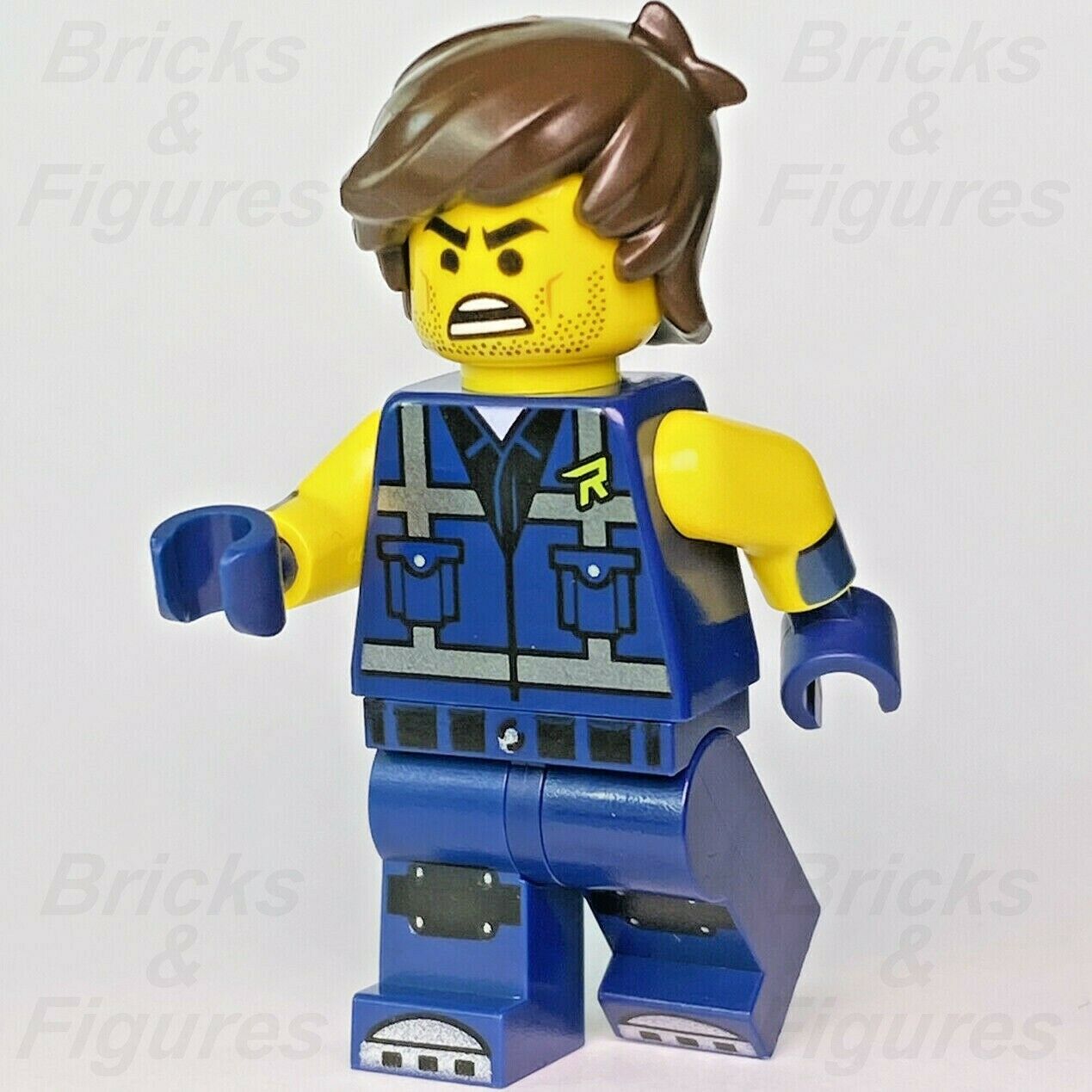 Rex Dangervest The LEGO Movie 2 Crooked Smile / Angry Minifigure 70839 tlm197 - Bricks & Figures